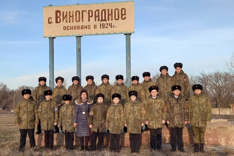 Экскурсия в музей «Боевой и трудовой славы» с. Виноградное Городовиковского района..