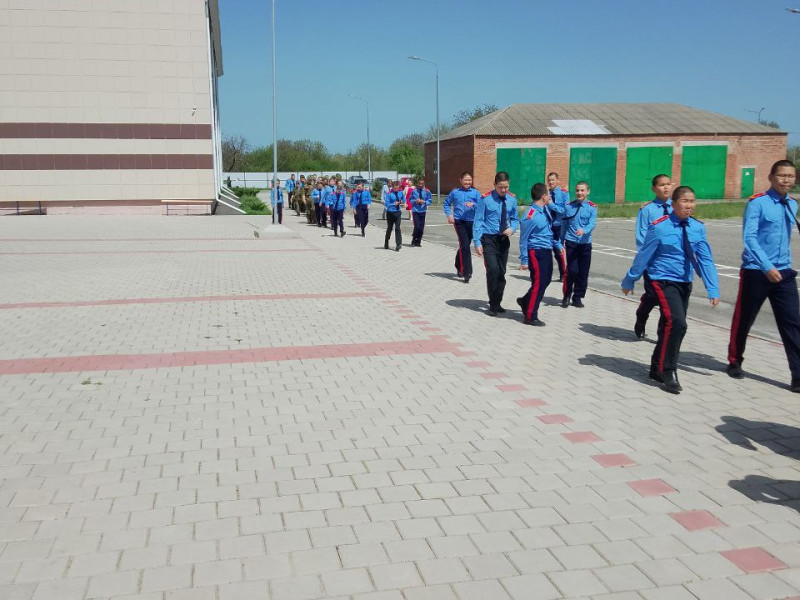 17 апреля 2024 г. была проведена учебная эвакуация педагогического персонала, учащихся и сотрудников казачьего кадетского корпуса Вид эвакуации – полная.​​​​.