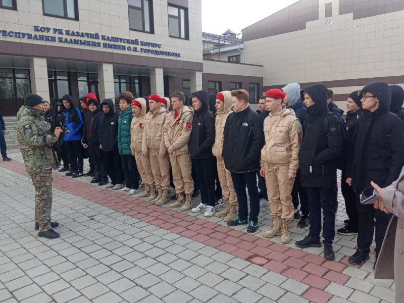 Участие регионального филиала Центра военно-спортивной подготовки в Республике Калмыкия «ВОИН».